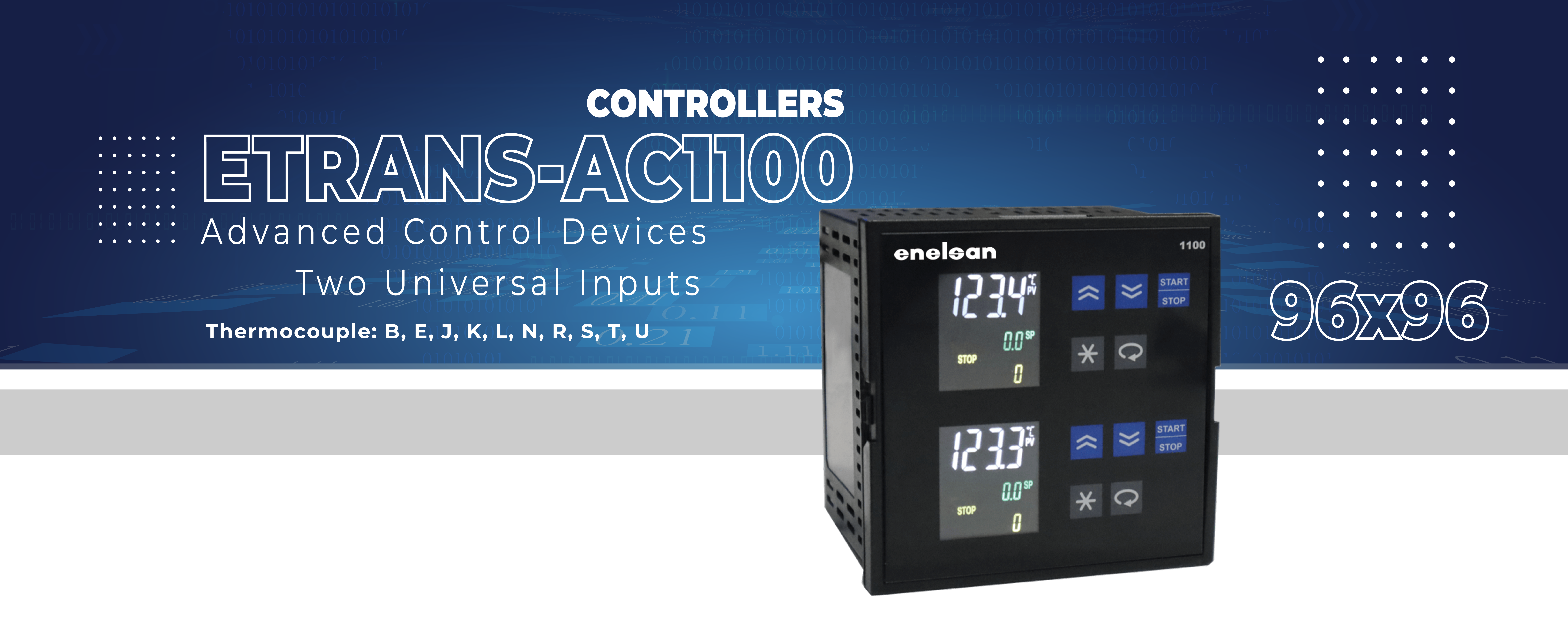 Etrans - AC1100 Advanced Control Devices /Two Universal Inputs