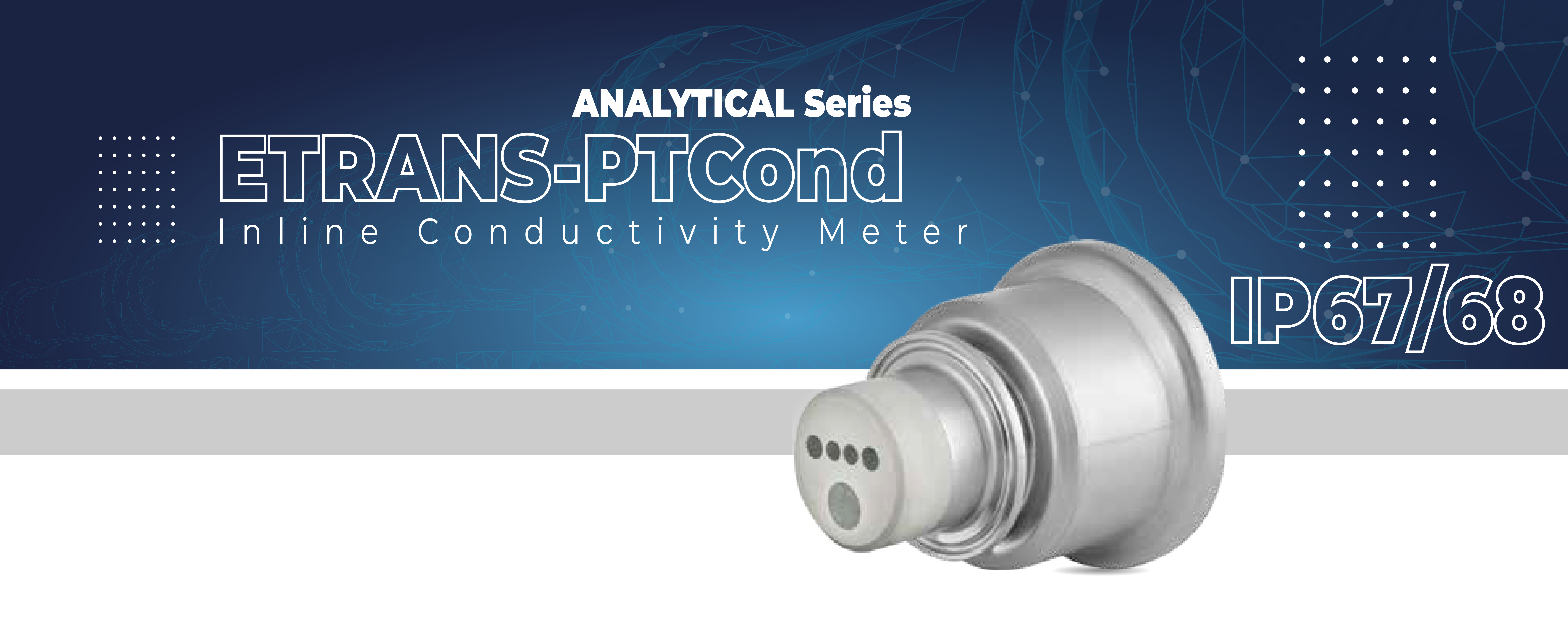 Etrans-PTCond Inline Conductivity Meter