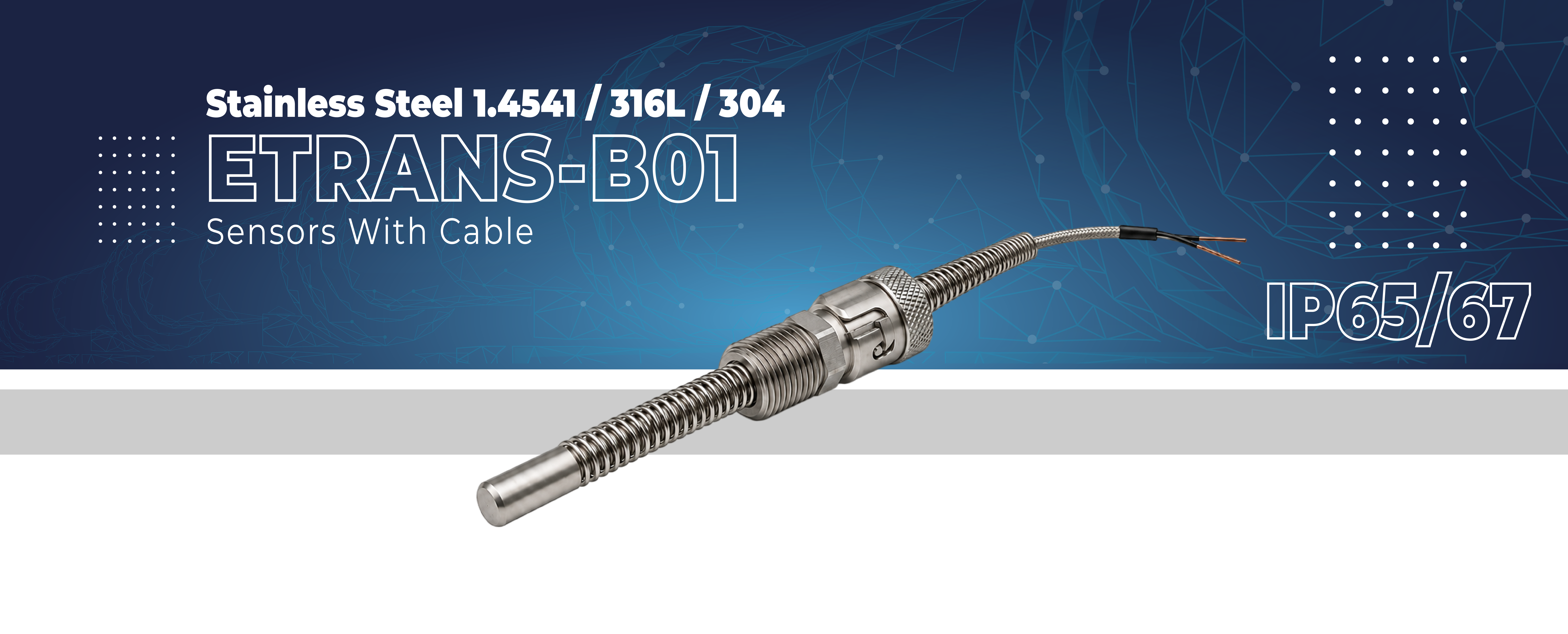 Etrans B01 Sensors With Cable