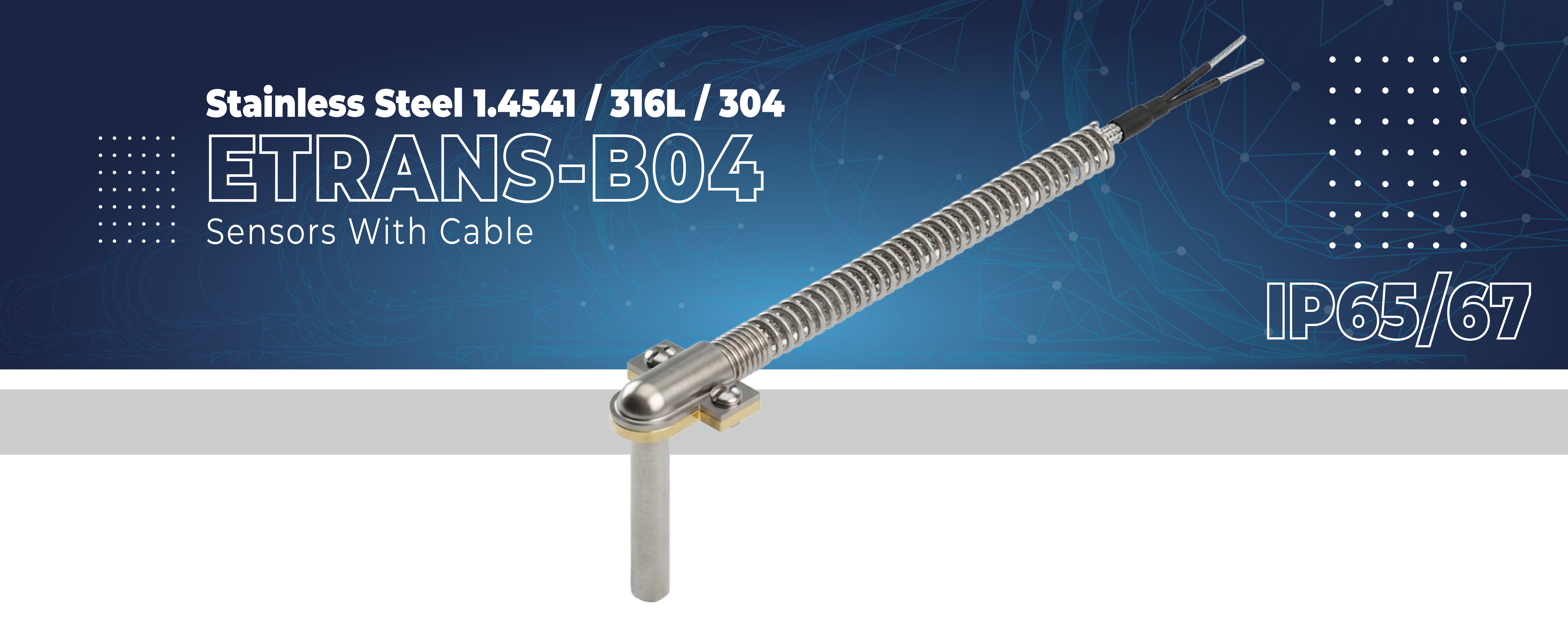 Etrans B04 Sensors With Cable