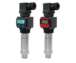 PRESSURE TRANSMITTER WITH FINGER TYPE INDICATOR