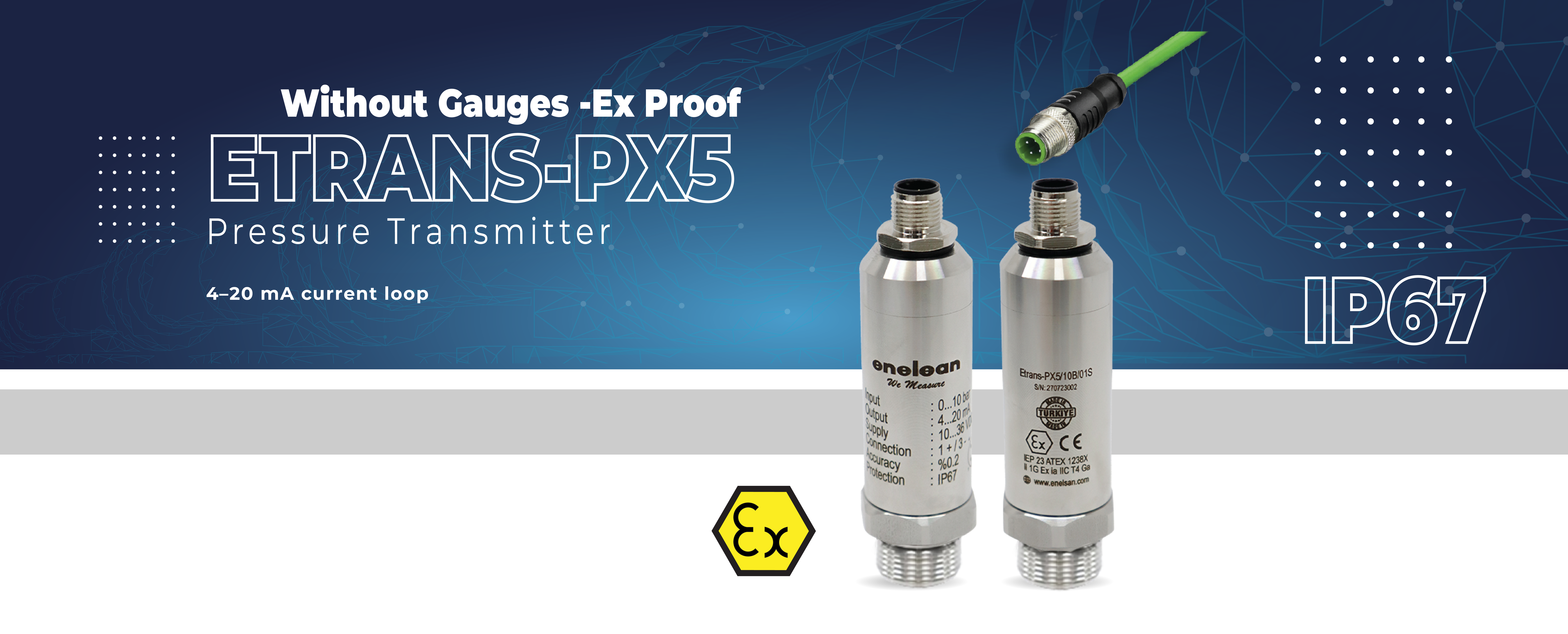 Etrans-Px5  STAINLESS STEEL PRESSURE TRANSMITTER