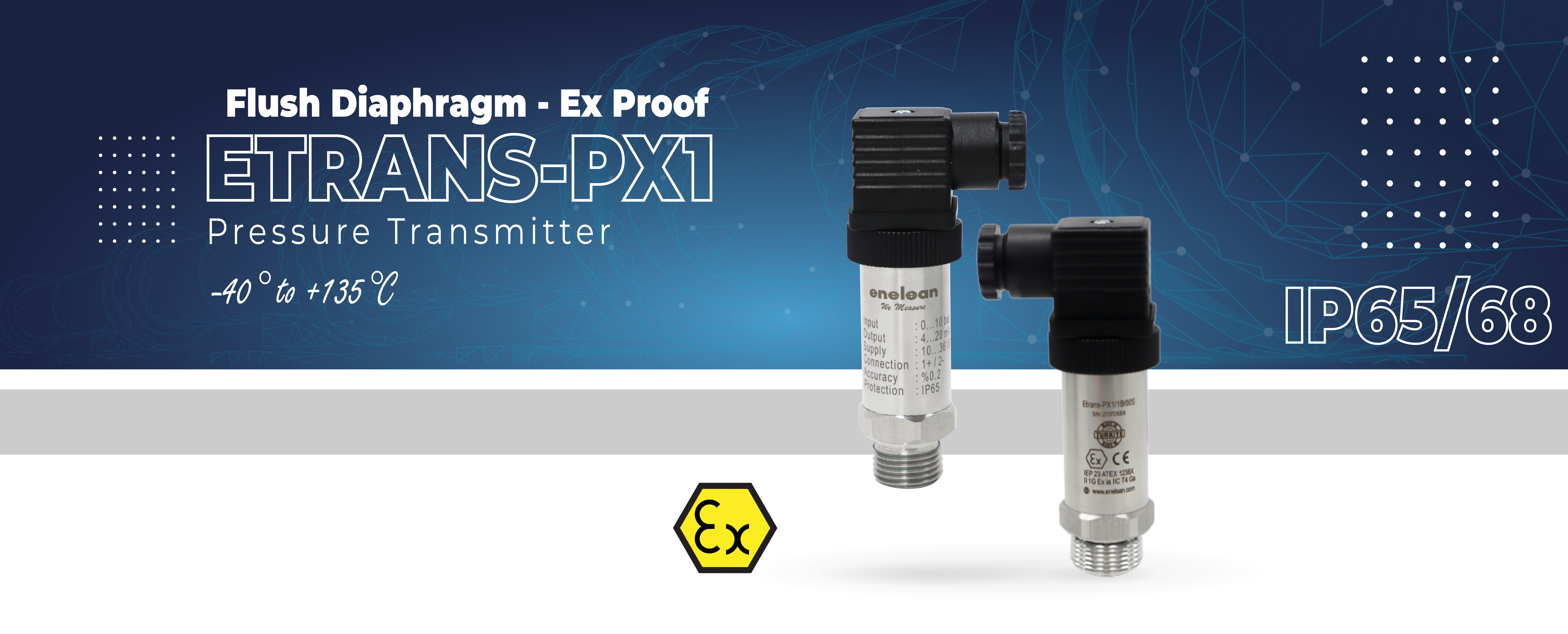 Etrans-Px1  Ex-Proof Pressure Transmitter