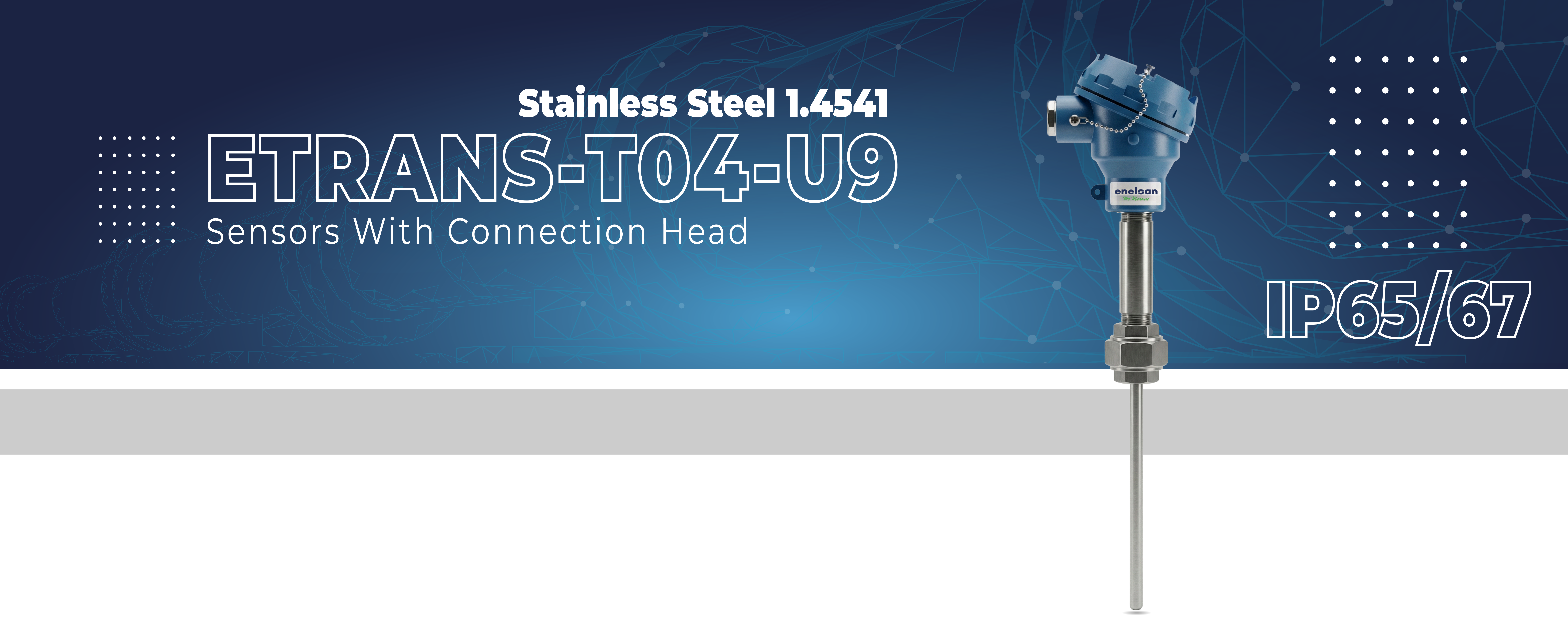 T04-U9 Series Sensors With Connection Head