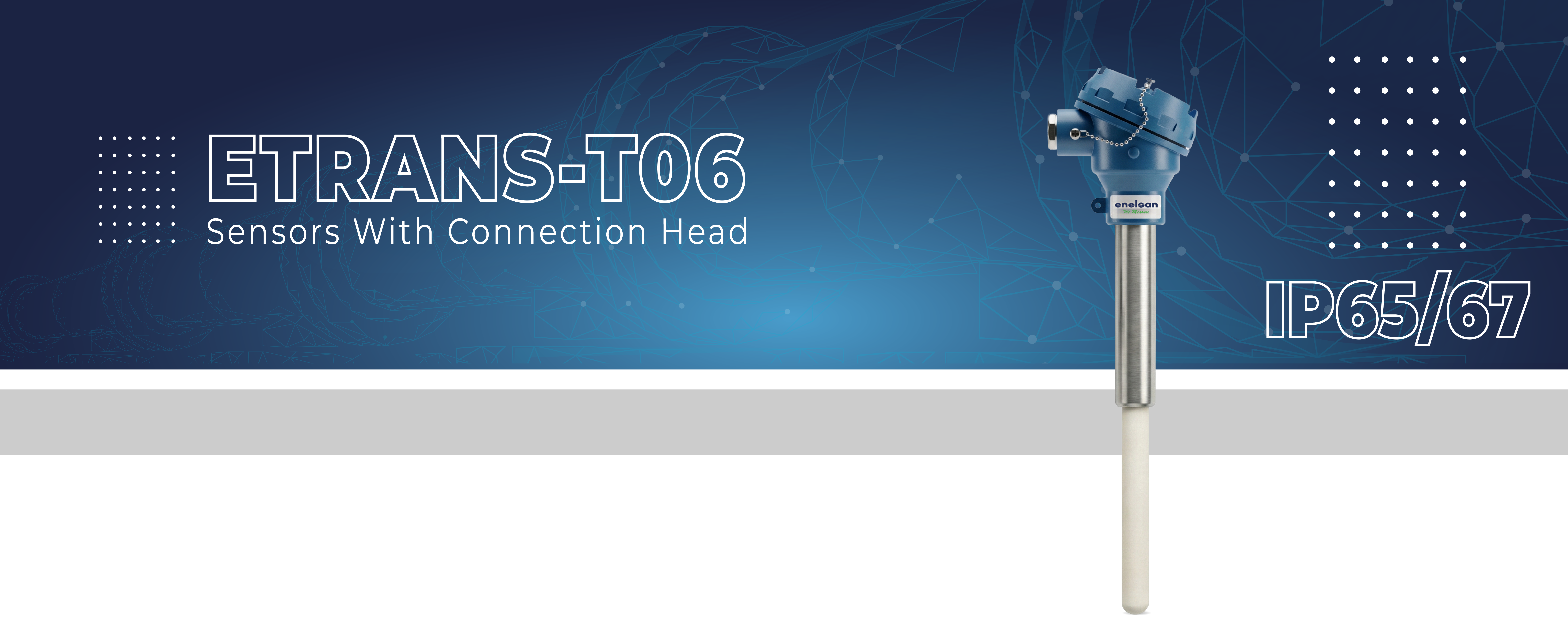 Etrans T06 Series Sensors With Connection Head
