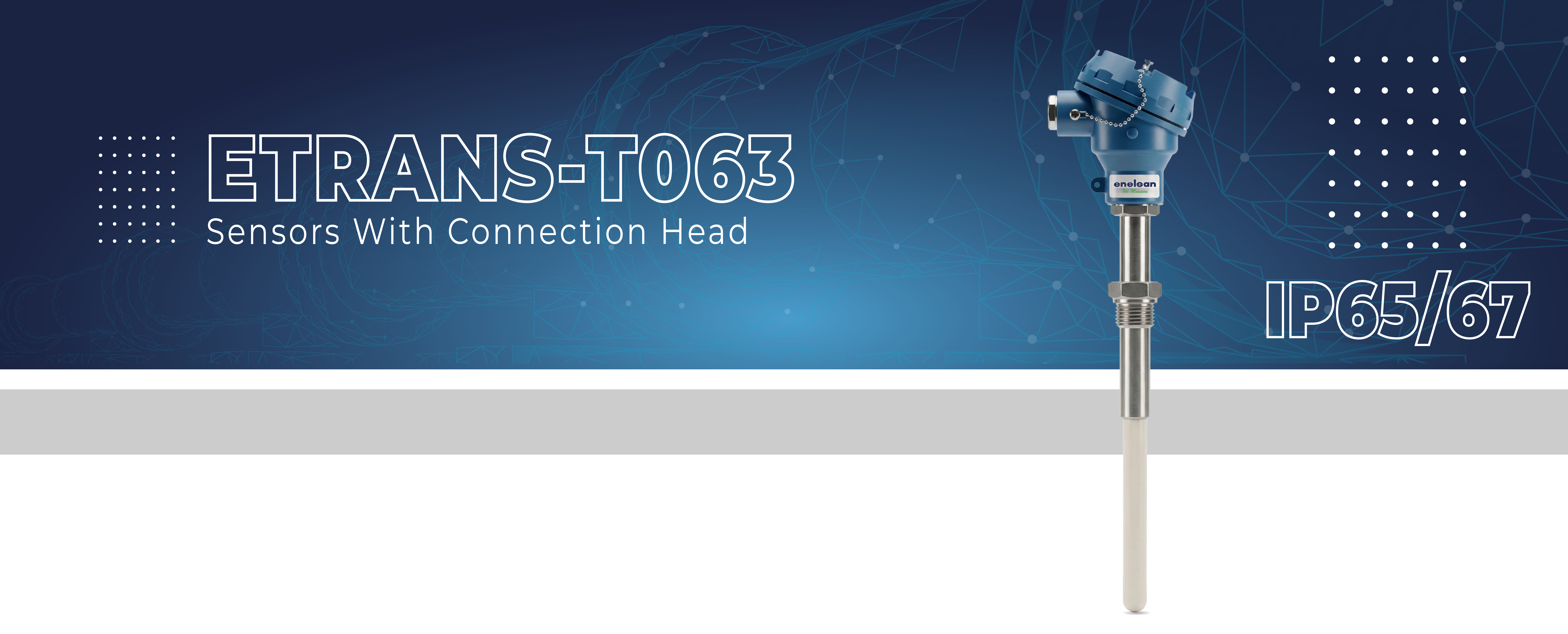Etrans T063 Series Sensors With Connection Head
