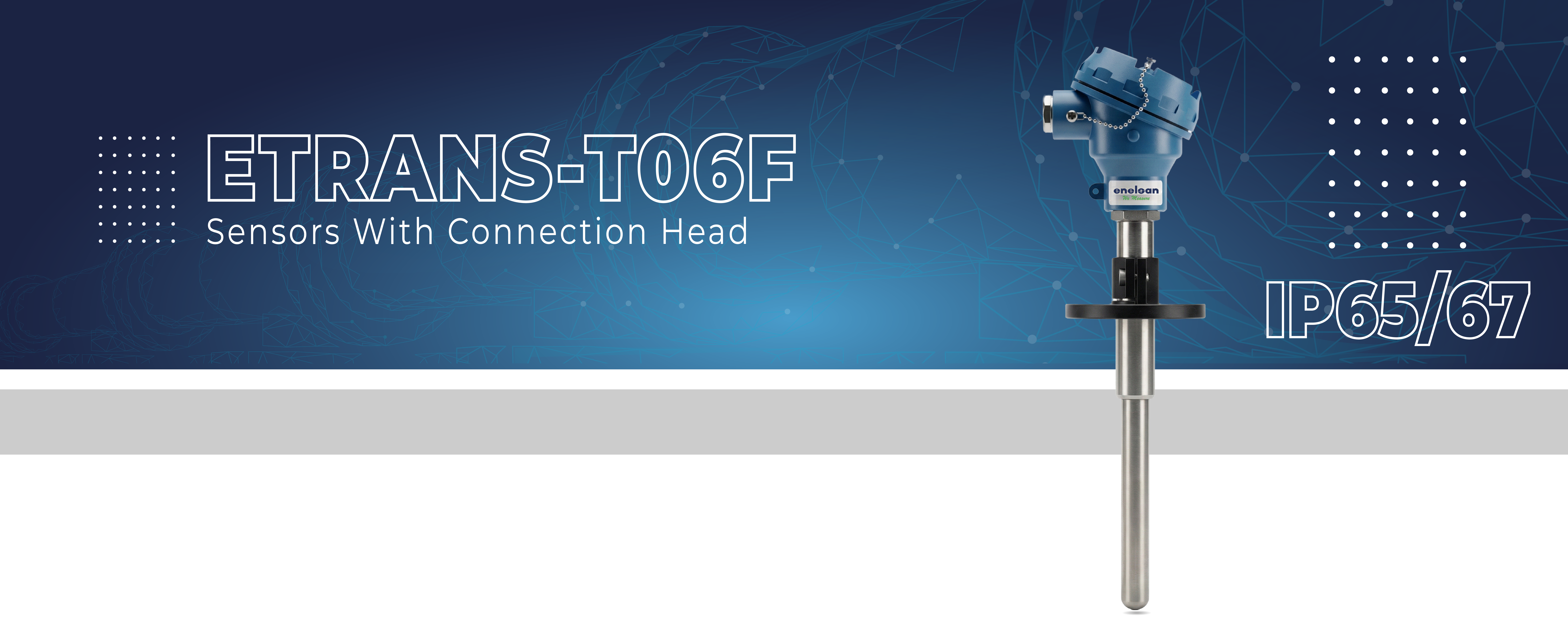 Etrans T06F Series Sensors With Connection Head